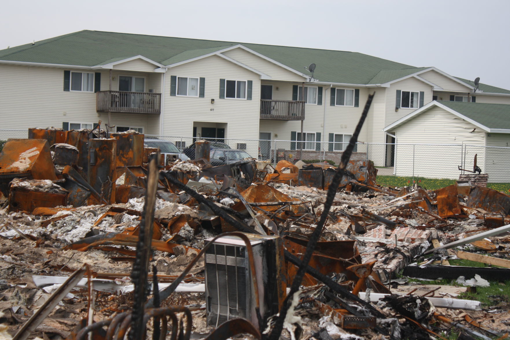 109 Knaup site before debris removal